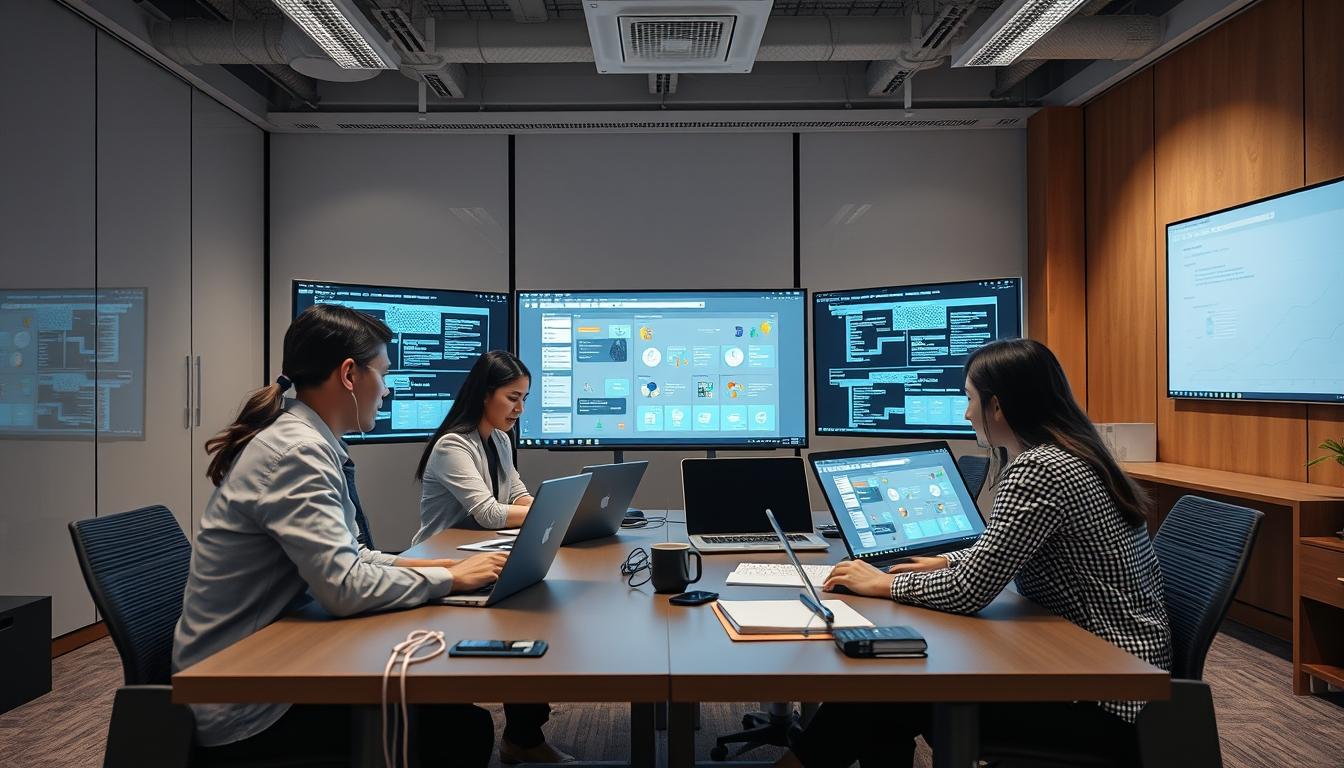 Custom software development for business operations